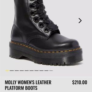 Dr Martens Molly Platform Boot 8